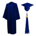 thumbnail image 4 of TNOBHG Graduation Robe 3pcs/set University Graduates Uniform Cosplay Student Japanese School Graduation Gown Hat Tassel Pendant Set, 4 of 8
