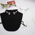 thumbnail image 4 of Huanglei et Col en Perles Détachable Réglable Demi-Chemise Blouse Faux Dickey pour, 4 of 5