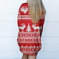 thumbnail image 4 of Fridja Mode Femme T-Shirt à Manches Longues Automne Ouvert devant Cardigan de Noël Ample Blouse Imprimée Manteau Hauts, 4 of 6