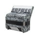 thumbnail image 4 of Acordeón Tipo Piano MONTANARI 34 Teclas 5SW GY Gris 46x50x28, 4 of 9