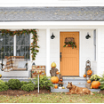thumbnail image 3 of Eveokoki (12X8)IN Happy Thanksgiving Aluminum Yard Signs With Stake Fall Decor Lawn Stake Stand Autumn Yard Sign For Home Harvest Thanksgiving Pumpkin Spice Season Outdoor Vintage Decorations, 3 of 4
