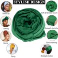 thumbnail image 4 of Yoyauz Force Knit Bandana Knitted Bandana Urban Bandana Solid Color Super Soft Extra Long Breathable Headband African women's Bandana, 4 of 6