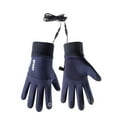 thumbnail image 2 of Waterproof Heated Winter Gloves for Men & Women - USB Heating, 3 Heat Settings, Touch Screen for Outdoor Work, Skiing & Cycling, M (Not Rechargeable), 2 of 4