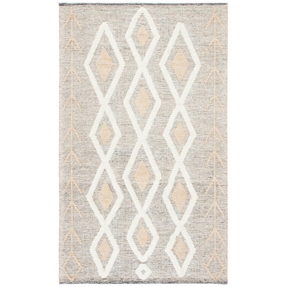 SAFAVIEH Vermont Yazmin Geometric Area Rug, Gold/Ivory, 5' x 8'