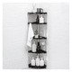 thumbnail image 5 of Estante Organizador Esquinero de Cocina Baño 5 Niveles Lab.G,  Negro, 5 of 5