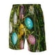 thumbnail image 4 of Balery colorful Easter eggs Traje de Baño Estilo Hawaiano para Hombre, Shorts de Secado Rápido con Bolsillos-Small, 4 of 6