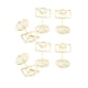 thumbnail image 1 of Portatarjetas de mesa ANGGREK 20 piezas dorado para comedor boda, 1 of 8