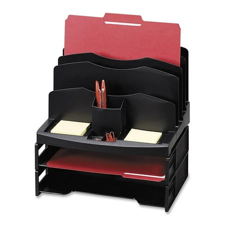 Desk Organizer w/ Letter Tray