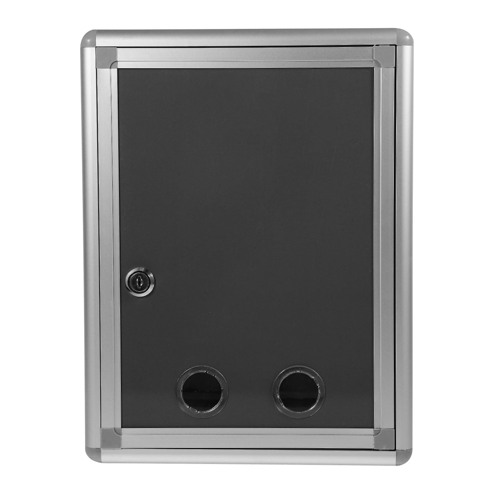 WHAMVOX Modern Post Wall-mounted Suggestion Box Office 32.50X24.50X11.00CM Silver