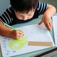 thumbnail image 2 of SHISUYAN Beige Metal Drawing Ruler for Painting with Compact Size 15 cm Easy to Carry and Store, 2 of 9