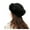Black, variant on Ushanka Hat, Women Warm Mongolian Hat Earmuffs Solid Winter Fashion Hat Solid Thick Woollen Baseball Caps, Wine