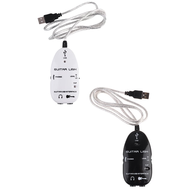 BESTYASH 1Ud Cable De Audio Para Guitarra Negro Con Conectores De Cobre Y Oro Para Señal Sin Ruido