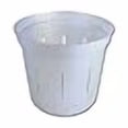thumbnail image 2 of 4" Slotted Clear Orchid Pots - 3 Pack (White Pearl), 2 of 4