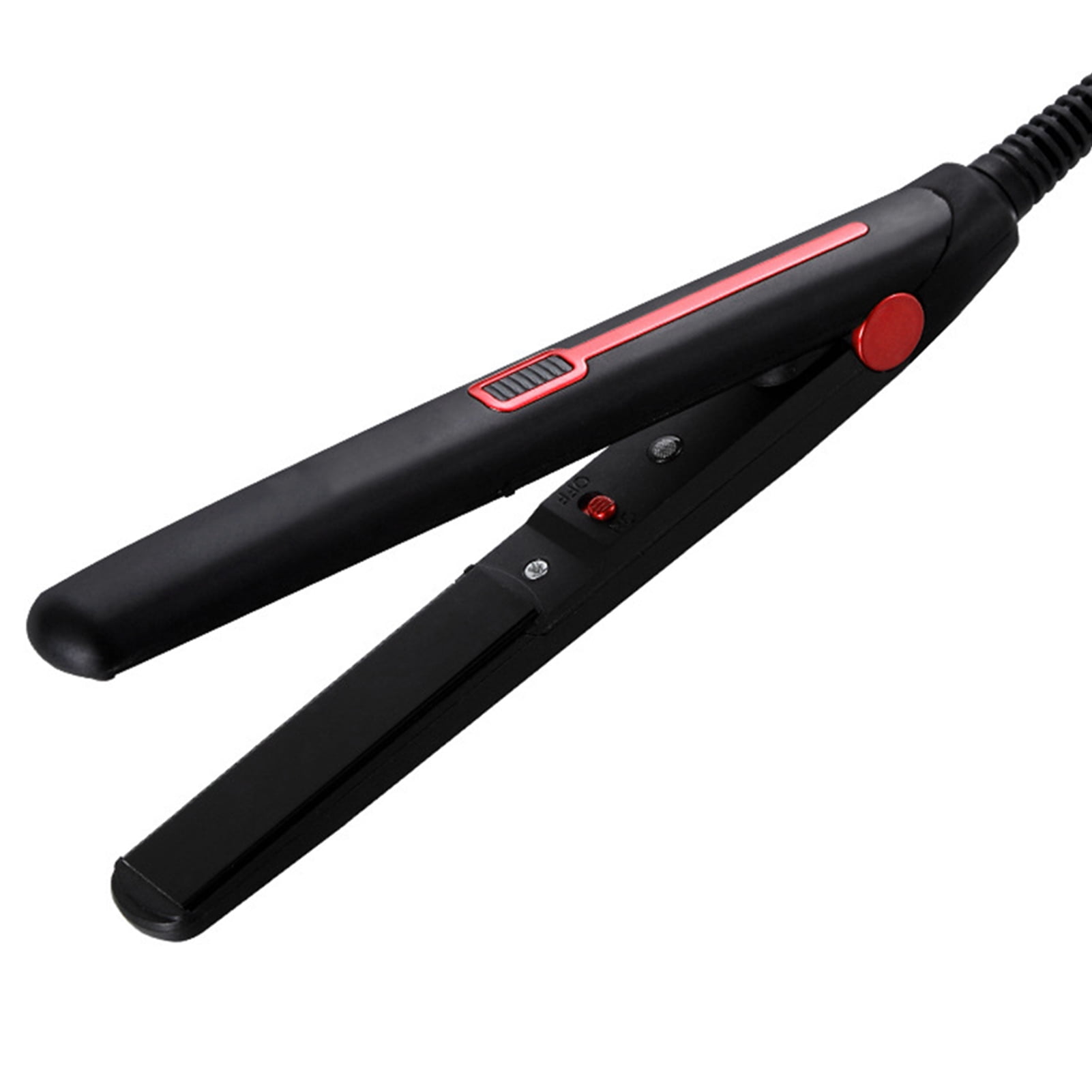Hair Straightener and Curler 2 in 1 Flat Iron for Hair with Detachable  Power Cord Tourmaline Ceramic Hair Straightener Hair Styling Tools -  