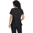 thumbnail image 2 of KOI Basics 374 Haut de Sarrau Katie pour Femme Noir TTP, 2 of 5