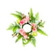 thumbnail image 4 of Adornos de guirnalda de anillo de velas Pilar de decoración de Pascua Corona de candelabros Corona artificial para la cocina Acción de Rosa, 4 of 8