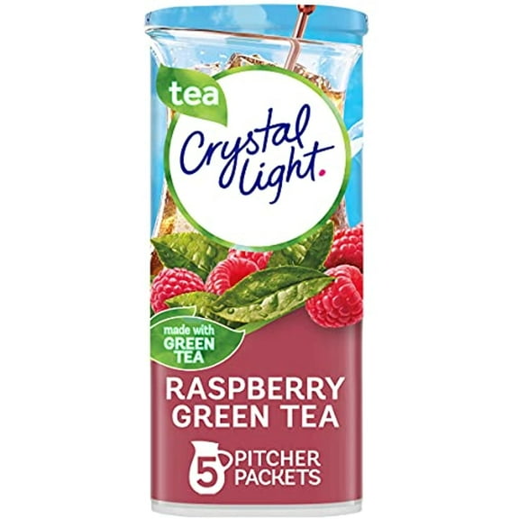 Crystal Light Raspberry Green Tea Drink Mix (5 Pitcher Packets)