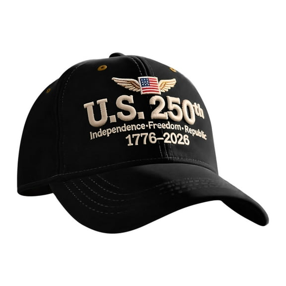 WKSCLPAI United States 250th Anniversary Hat, Adjustable Bald Eagle Liberty Statue Printed Patriotic Baseball Cap for Men Women, Patriotic Gifts Anniversary Hats, Multiple Styles Available