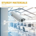 thumbnail image 3 of HAMPPLIES Easy Install White Security Camera Holder Aluminum Alloy Wall Bracket for Home Use, 3 of 8