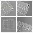 thumbnail image 4 of Calendar Planner Board, Acrylic Fridge Calendar Dry Erase Board Stylish  for Office, 4 of 7