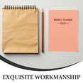 thumbnail image 4 of MOVTOTOP 1Pack Thick Paper Xingtingyu Weekly Planner Undated For Scheduling January December 2025 4 17x3 03x0 31in, 4 of 7