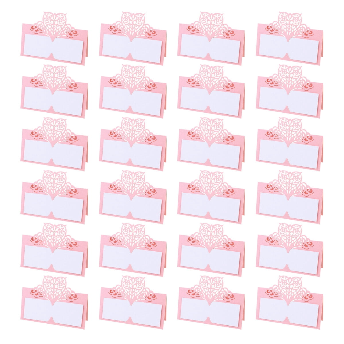 EeaseMX 24 tarjetas para colocar nombres de mesa, decoración para bodas ...