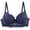 Dark Blue-03, variant on Underwire Floral Lace Push Up Bras for Women Deep V Side Support Adjustable Thin Straps Back Hook Everyday Sexy Bra