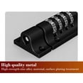 thumbnail image 4 of MYG Combination Latch Lock Big Door Bolt Waterproof Rustproof Outdoor Door Buckle, 4 of 9