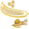 thumbnail image 3 of Cortador de plátano de plástico, herramientas para frutas y verduras, máquina para hacer ensaladas, herramientas de cocina, cuchillo de fruta, cuchillos de cocina para Chef, utensilios de cocina ER, 3 of 5