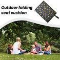 thumbnail image 4 of LJNYFDC Picnic Sitting Mat Camping Folding Mat Soft Waterproof Compact Size Exquisite Pattern Collapsible Polyester Cushion Hiking Picnic Mat, 4 of 6