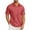 Pink, variant on Jalioing Mens Summer Shirts Dressy Casual Collared Button Up Golf Shirt Basic Plain Athletic T Shirt with Pocket