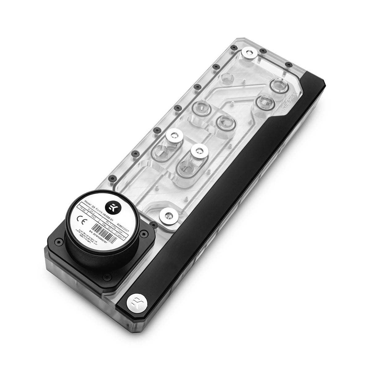 EKWB EKQuantum Reflection Evolv X D5 PWM Distroplate, Digital RGB