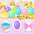 thumbnail image 4 of Huevos de Pascua de plástico SevenQ rellenables, 100 unidades, para fiestas infantiles, 4 of 7