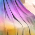 thumbnail image 3 of Rainbow Tie Dye Cloud Pattern Blanket,Comfortable Soft Lamb Wool Throw Blanket,All Season,Warm Lightweight Blankets for Sofa Bed Couch Living Room Chair,30"x40", 3 of 4