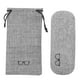 thumbnail image 2 of BRIGHTFUFU Estuche portátil para gafas, conjunto de bolsa para gafas con cordón para hombre y mujer, estuche rígido para gafas, almacenamiento de gafas de sol, 2 uds., 2 of 7