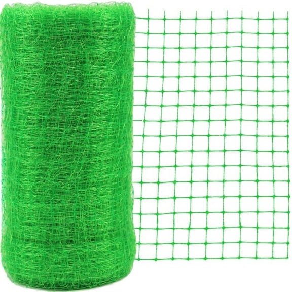 Garden Netting, Bird Netting for Garden Protection, Green Deer Netting for Plants Fruit Trees Vegetables from Birds, Squirrels, Other Animals 7 x 100 FT