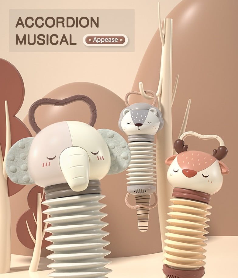 Kid Aaccordion Toy Early Education Musical Instrument Toys Baby Sleep