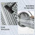 thumbnail image 6 of Washable Non Slip Kitchen Rugs Set of 3,Boho Moroccan Geometric 3 Piece Kitchen Mats for Floor,Absorbent Carpet for Kitchen,Soft Low Pile Kitchen Runner Rug for Sink,Laundry,Grey, 6 of 6