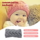 thumbnail image 3 of Guardurnaity Diadema para bebé, Color sólido, elástica, envoltura para el cabello para niños pequeños, cubierta cálida, envoltura para el Accesorio para el cabello Gris, 3 of 6