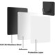 thumbnail image 4 of Adhesive Hooks Black Towel Hooks Heavy Duty Stick On Wall Door Cabinet Hook, 4 of 5