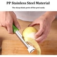 thumbnail image 2 of Stainless Steel Apple Corer Tool, A Small Multifunctional Kitchen Tools With Peeling and Core Removal Functions, Which can Easily Remove Fruit Peels and is Easy to Clean., 2 of 5