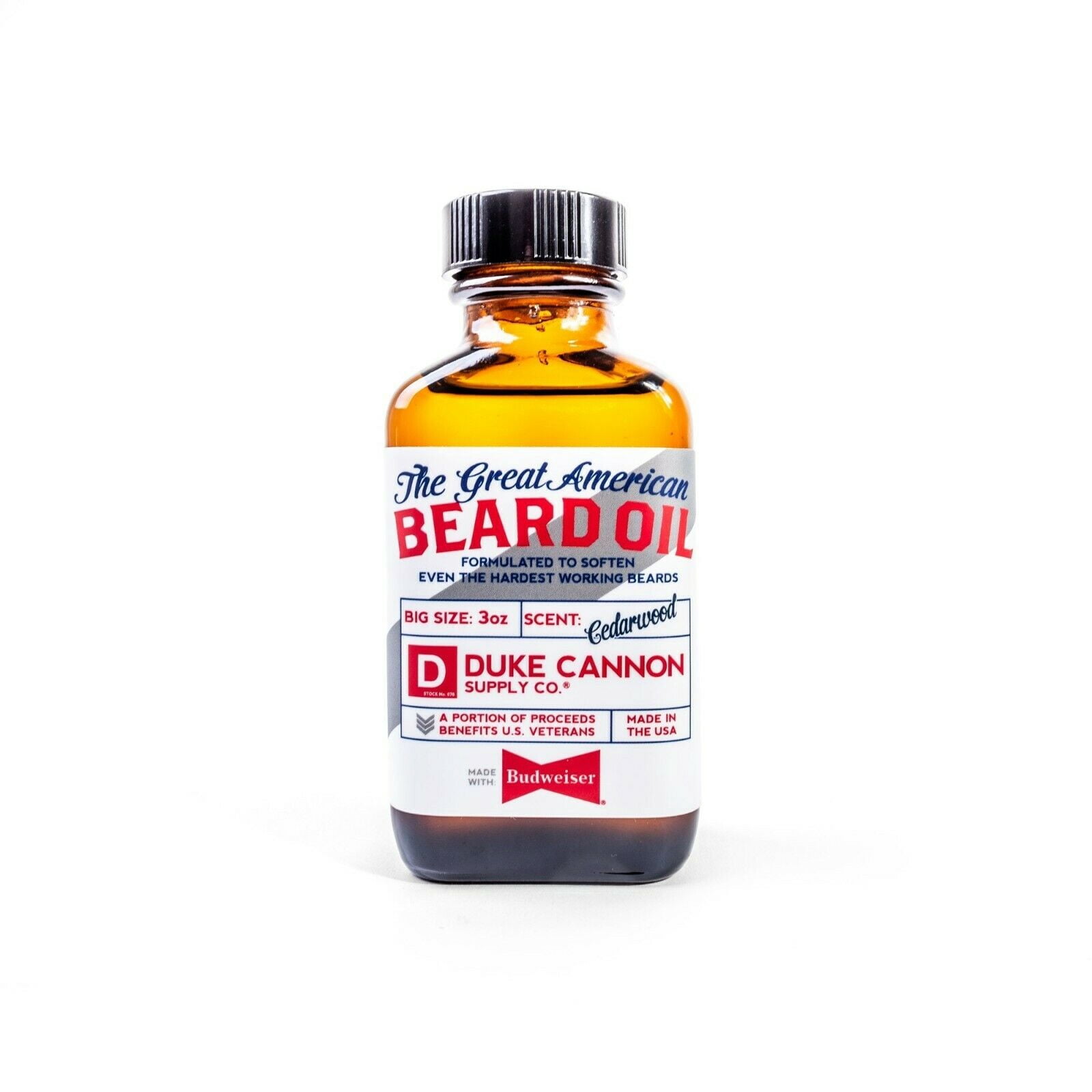 Duke Cannon Beard Balm Oil Honest Natural Hair Growth Care Conditioner