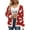 04 Red, variant on Valentine's Day Cardigans for Women Cute Heart Printed V-Neck Button Down Cardigan Sweaters with Pockets Shermie