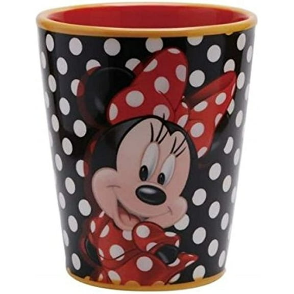 Westland Giftware Ceramic Tumbler, Disney Minnie Dots, 8 oz