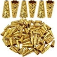 thumbnail image 2 of PEACNNG 100 Pieces Antique Bronce Beads Tibetan Cone Bead Caps Flower Beads Tassels Caps Crafts Jewelry Making Handmade Decoration, 2 of 5