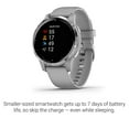 thumbnail image 3 of Garmin vivoactive 4S Powder Gray with Silver Harware Multisport GPS Watch, 3 of 5
