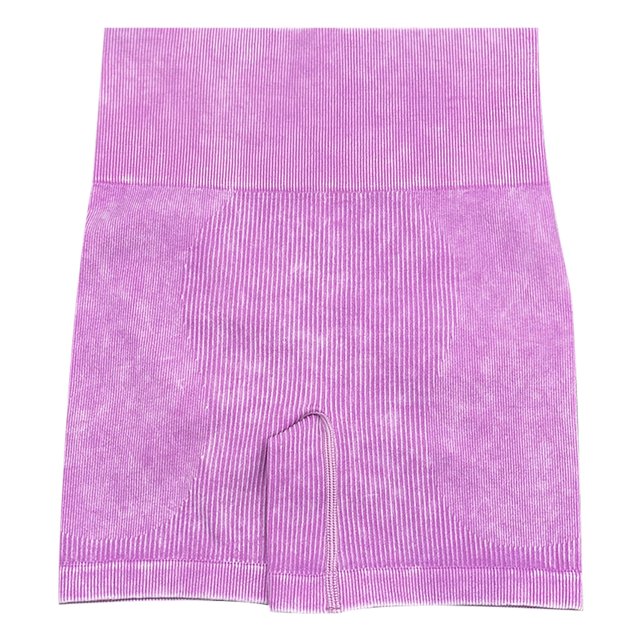 Gibobby Leggings cortos deportivos mujer para yoga Pantalones cortos deportivos de yoga de puntos con gradiente de cintura alta para mujer(D,M)