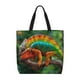 thumbnail image 1 of Fotbe Chameleon Bolsa Tote con Estampado para Mujer, Bolsos con Cremallera, Bolsa de Hombro Casual de Gran Capacidad con Bolsillos Internos, 1 of 7