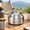 1.3 Quarts, variant on 1.6 Quarts Stainless Steel Stovetop Kettle for Camping and Emergency Use