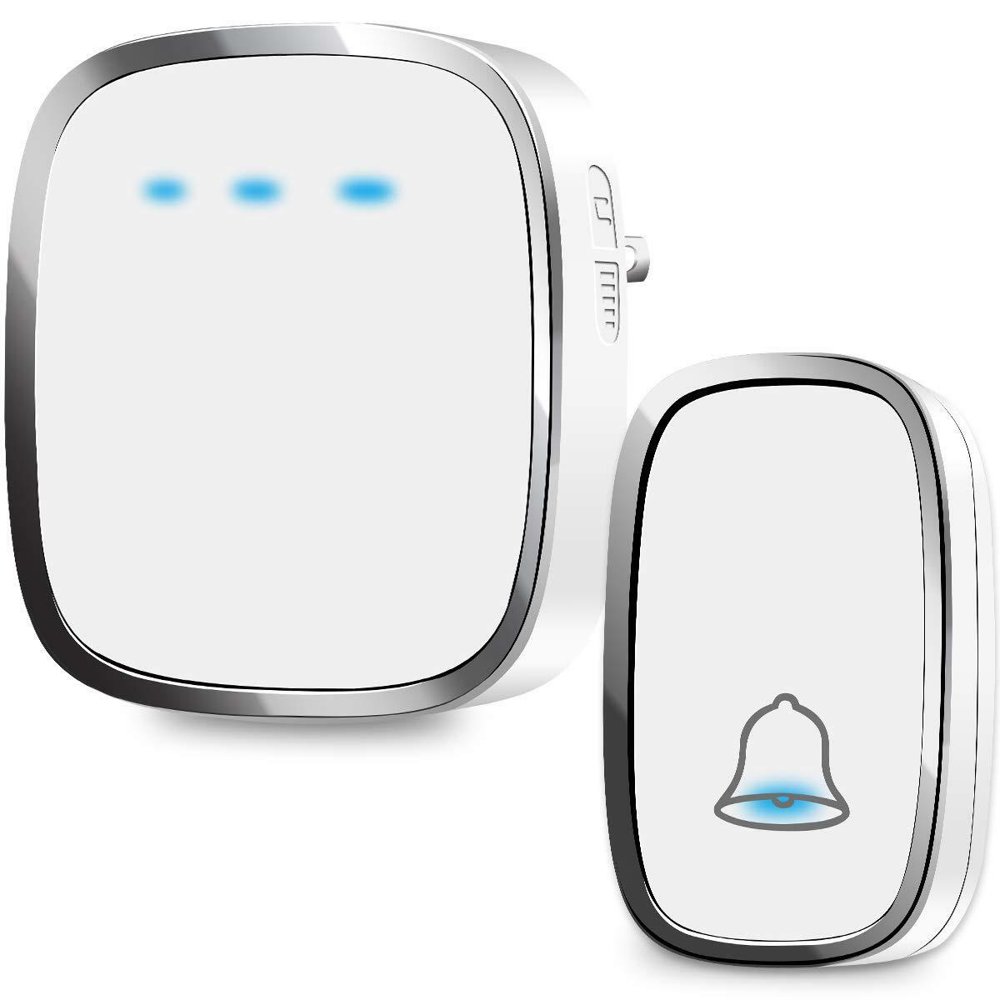 ANKO Wireless Doorbell, Plug and Play Waterproof Door Bell Kit